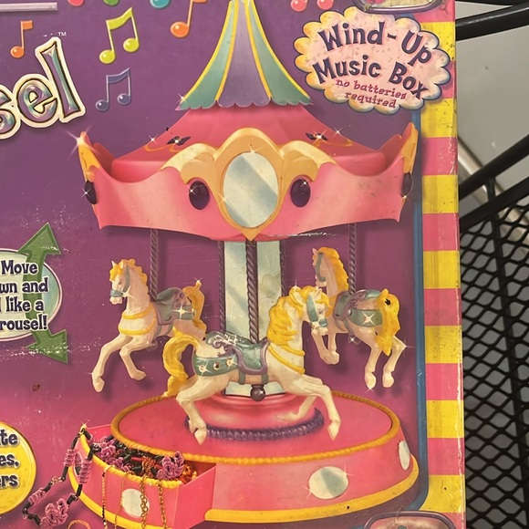 Musical Carousel Jewelry Box - Picture 3 of 5